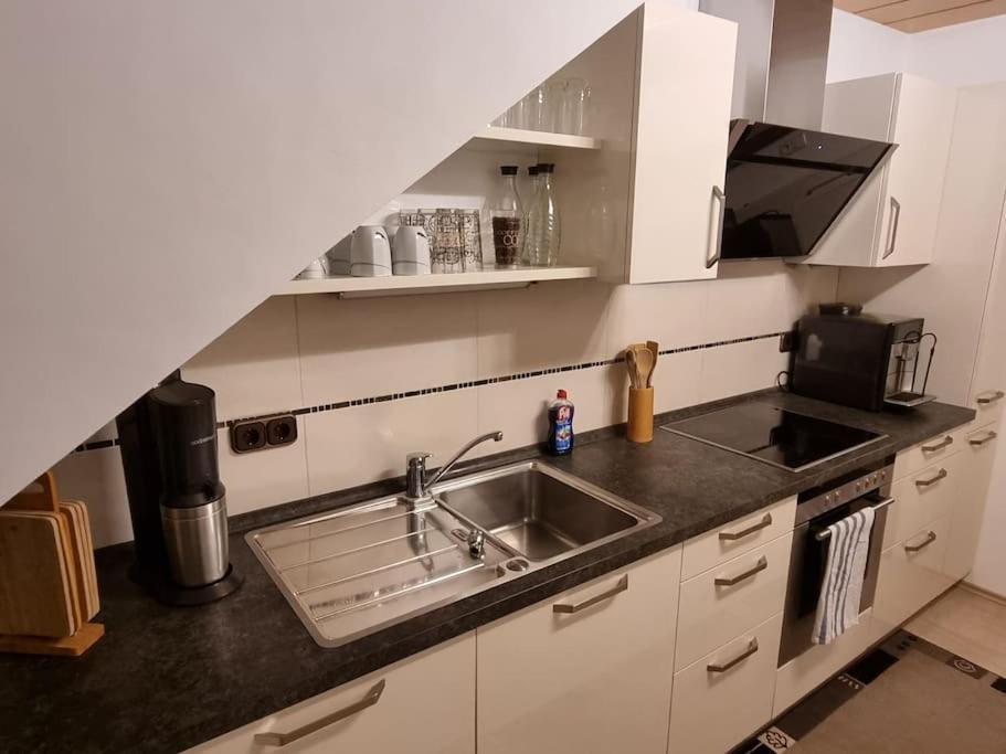 Gemuetliche Wohnung Am Waldrand Thierhaupten Esterno foto